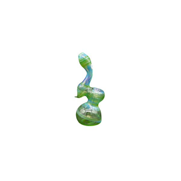 Bubbler Verde con líneas