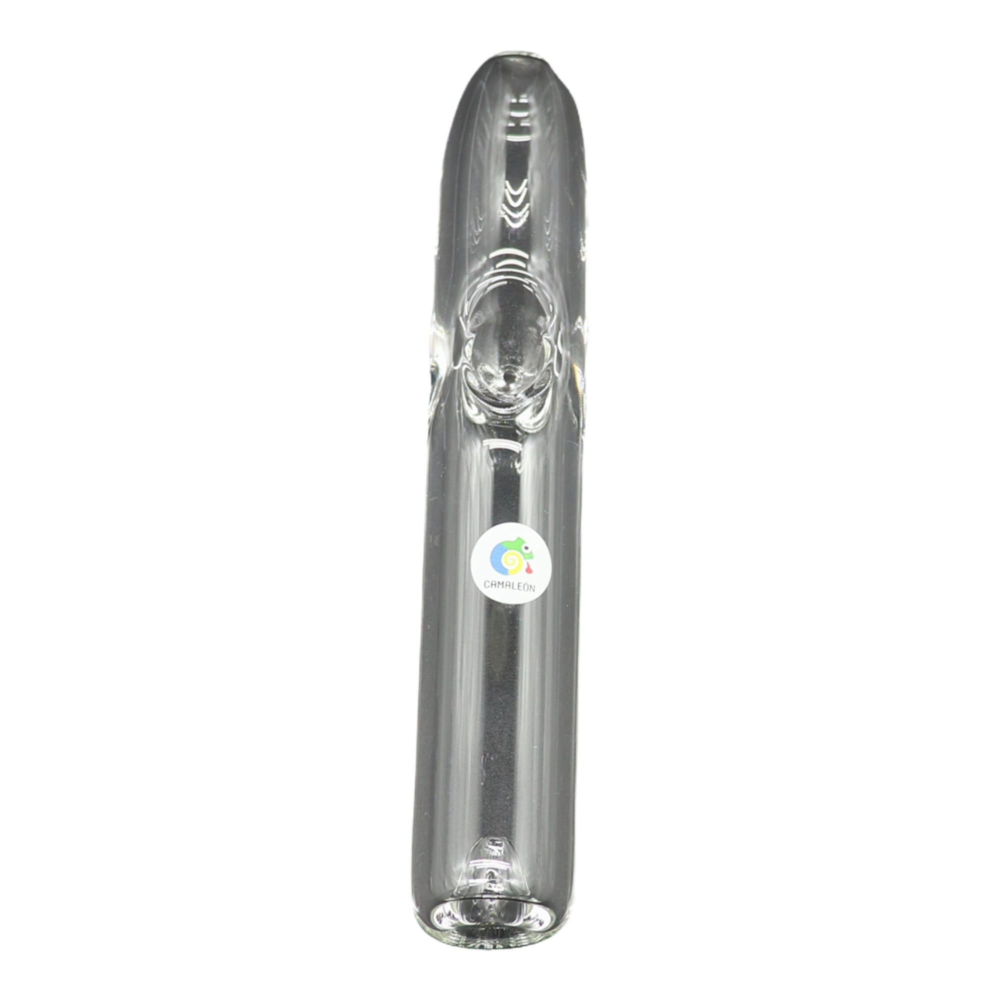 Pipa Steam Roller Sin Ceniza Transparente