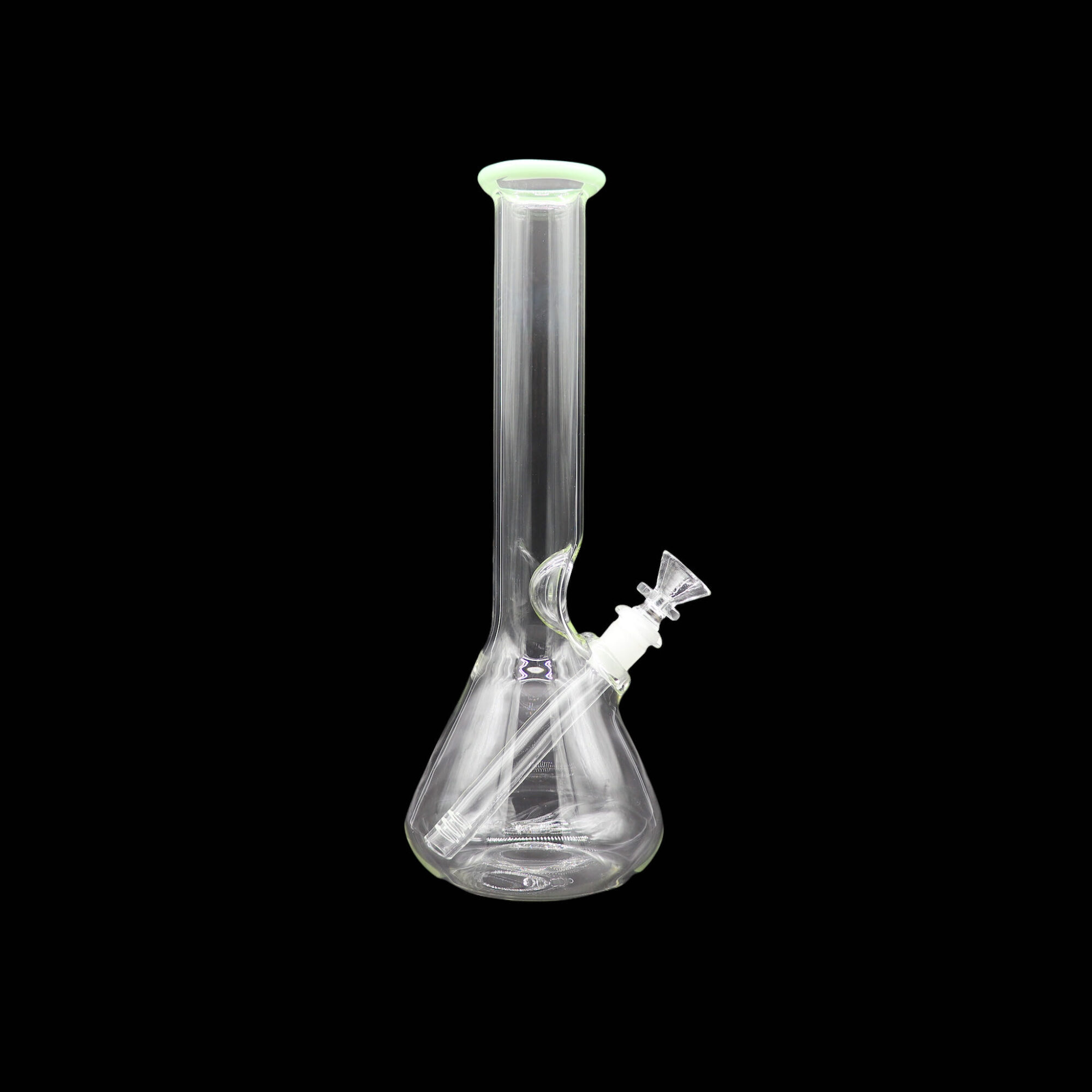 Bong Matraz con boquilla de color Menta 30cm SIN DOMO tubo 38mm