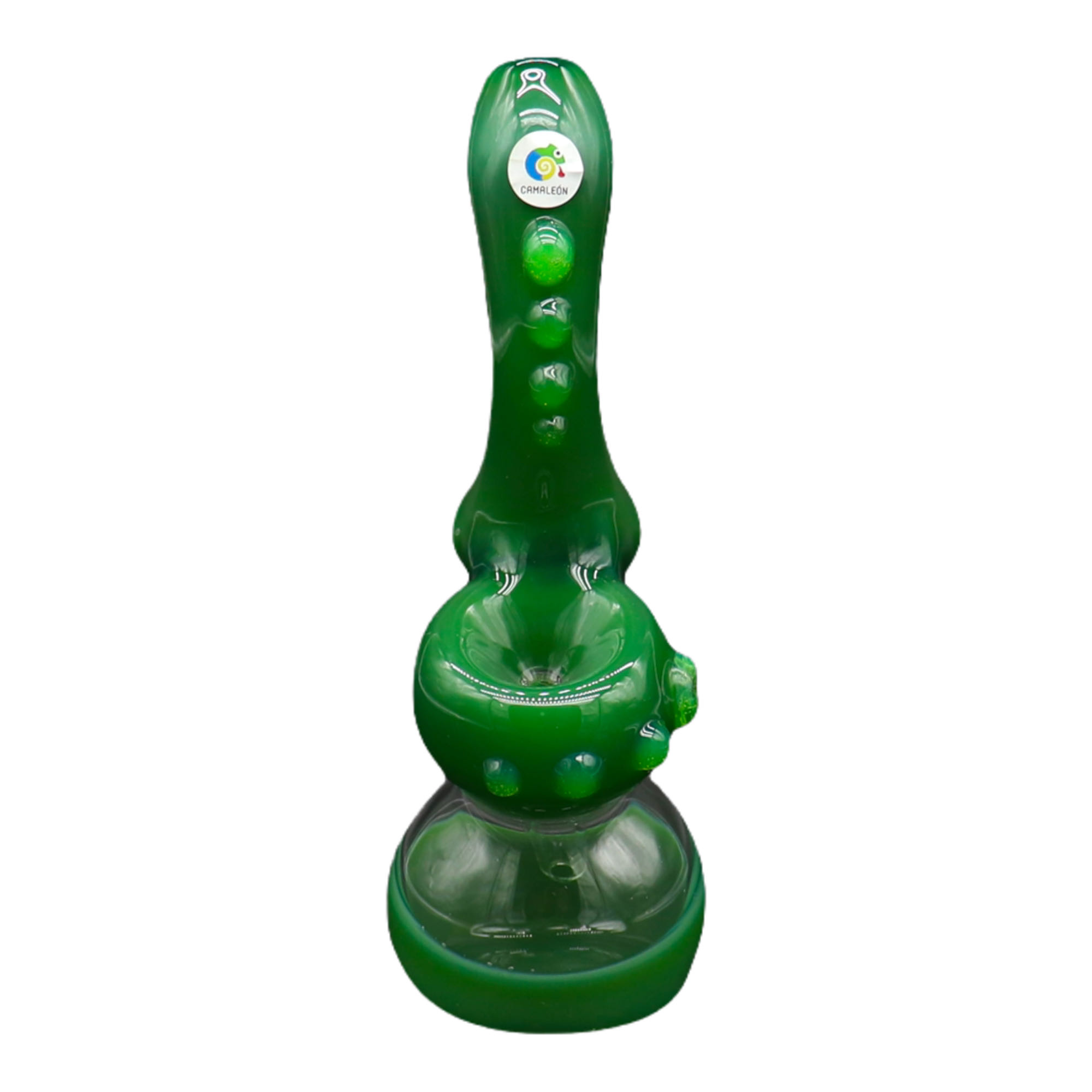 Bubbler Verde Crema Mediano 16cm