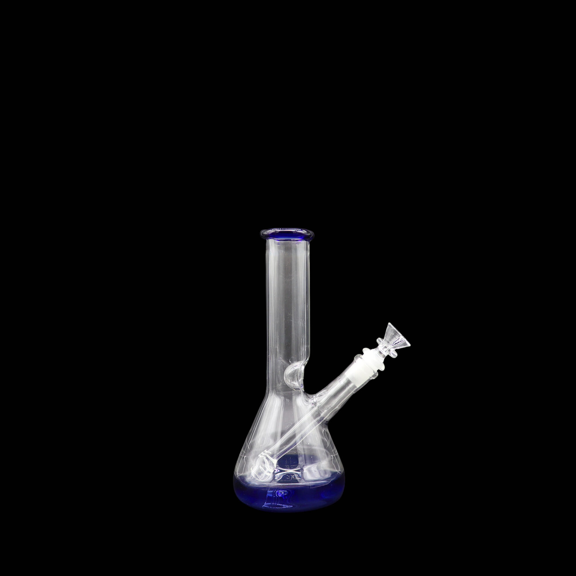 Bong Reforzado Matraz color azul chico 24 cm