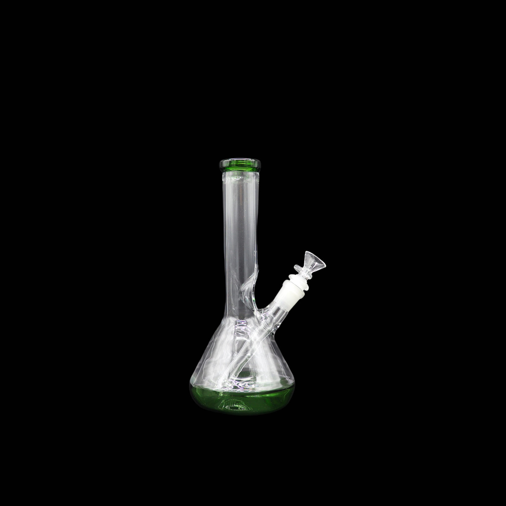 Bong Reforzado Matraz color verde chico 24 cm