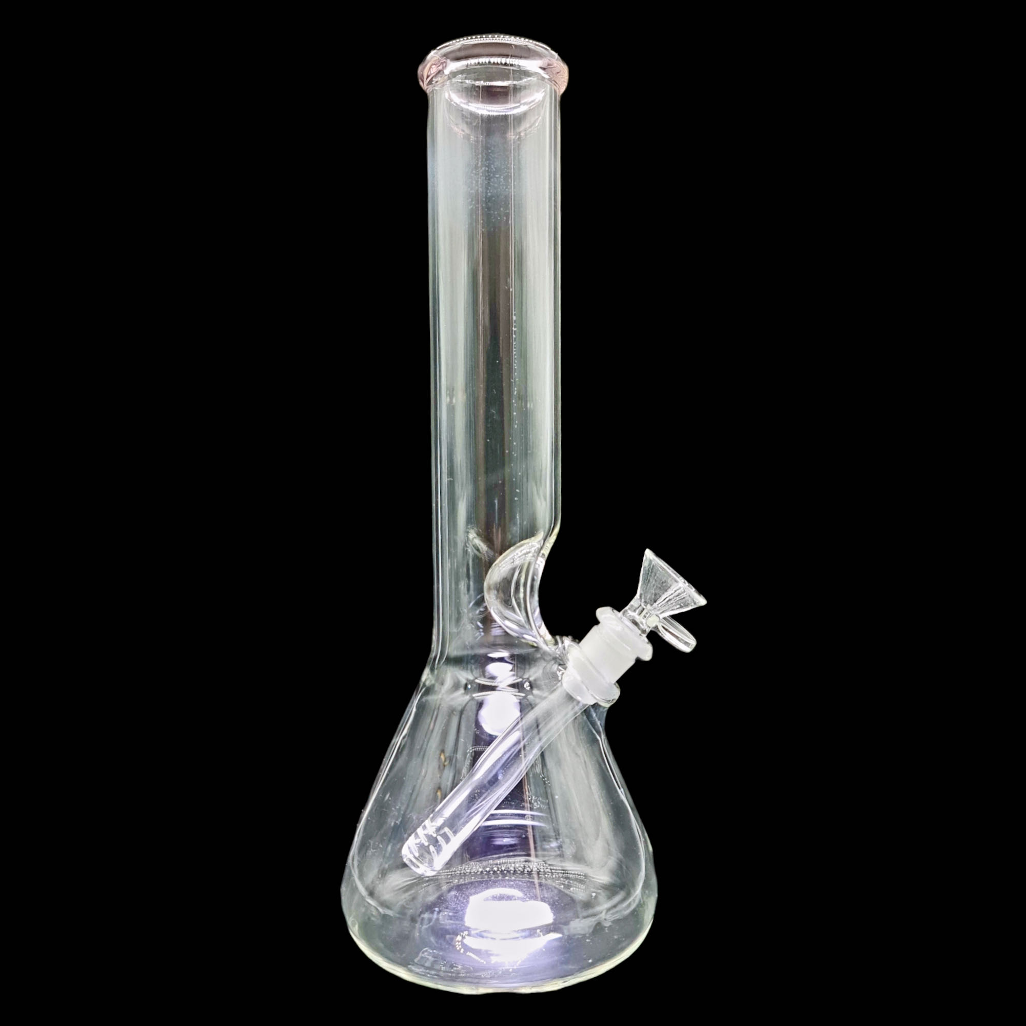 Bong Matraz con boquilla de color Rosa 30cm SIN DOMO tubo 44mm